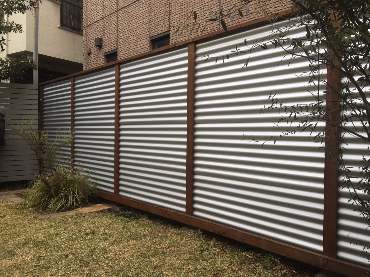川崎市　目隠しフェンス　中々、良いです。